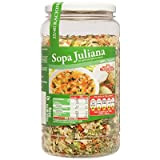 Trevijano - Soupe en julienne de légumes déshydratés - 100% naturelle - 350 g