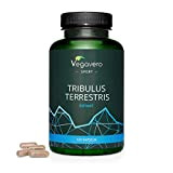 Tribulus Terrestris Vegavero® | Dosage Élevé avec 90% Saponines | Sans Additifs & 100% Naturel | Musculation + Testostérones + ...