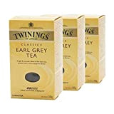 Twinings Earl Grey Tea, 200g de thé en vrac, paquet de 3