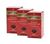 Twinings English Breakfast Thé en vrac 200g, lot de 3 (3 x 200g)