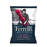 Tyrrell's - Chips Lisses Sel de Mer Poivre Noir 150 g
