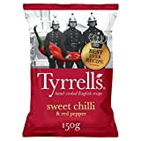 Tyrrell's Sweet Chilli & Red Pepper Potato Chips 150g