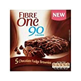 Une Fibre Fudge Au Chocolat Brownie 120G - Paquet de 4