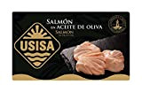 Usisa - Saumon en Conserve à l'Huile d'Olive | Saumon Conserve riche en Oméga 3 - 6 boîtes x 85gr ...