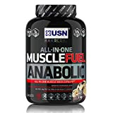 USN Muscle Fuel Anabolic - Protéines en Poudre pour Shaker Protéiné, Musculation, Saveur Cookies & Cream, 2 kg, MUS035
