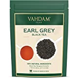 VAHDAM, Earl Grey Citrus Black Tea 340g(170 Tasses) , thé noir mélangé avec de L'huile de bergamote, scellé sous vide ...