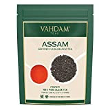 VAHDAM, Feuilles de Thé Noir d'Assam 340g(170+ Tasses) | FORT, RICHE & MALTÉ | 100% Pur & Non Mélangé | ...