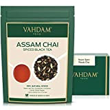 VAHDAM, Thé Masala Chai épicé à l'Assam (100 tasses) | 100% EPICES NATURELLES | Assam Tea, Cardamome, Cannelle, Clou de ...
