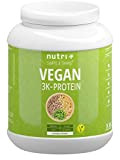 VEGAN PROTEIN POWDER Neutre sans édulcorant - 85,8% de protéines végétaliennes - 1kg - Nutri-Plus Shape & Shake - Protéines ...
