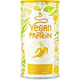 Vegan Protein Shake BANANE - Protéine végétale de riz germé, pois, graines de lin, amarante, tournesol, pépins de courge - ...