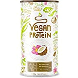 Vegan Protein Shake NOIX DE COCO - Protéine végétale de soja, riz, pois, graines de lin, amarante, tournesol, pépins de ...
