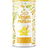 Vegan Protein Shake Vanille - Protéine végétale de soja, riz, pois, graines de lin, amarante, tournesol, pépins de courge - ...