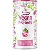 Vegan Protein Shake YOGHURT FRAMBOISE - Protéine végétale de riz germé, pois, graines de lin, amarante, tournesol, pépins de courge ...
