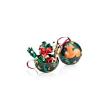 Venchi - Collection Noël - Boule de Noël verte avec Chocolats Comète assortis - Idée cadeau - Décorations de Noël, ...