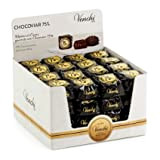 Venchi - Pack Chocoviar 75% - Chocolat extra noir et Granola Chocoviar - Pack de 64pcs, 1235g - Sans Gluten