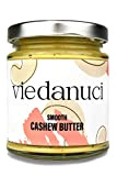Viedanuci - Lot de 2 pots de beurre de noix de cajou, à texture lisse, 170 g