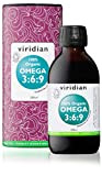 Viridian organique oméga 3:6:9 huile, 200 ml