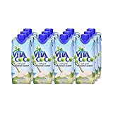 Vita Coco, 500 ml (lot de 12) Eau de coco Tetra Pak Original (Pure) 12 x 500 ml (lot de ...