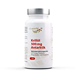 Vita World Pack de 3 Huile de krill 500mg 3 x 100 Capsules Made in Germany