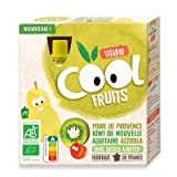 Vitabio Cool Fruits - Poire d'Occitanie Kiwi de Nouvelle-Aquitaine Acérola - 4 x 90g