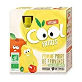 Vitabio Cool - Gourdes Fruits Pomme Poire de provence 4x90 g - Compote - BIO