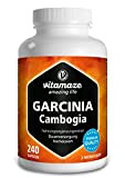 Vitamaze® Garcinia Cambogia Gelules à haute dose, Extrait naturel de Plantes et Choline pure, 240 Gélules pour 2 Mois, sans ...