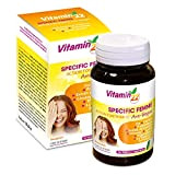 VITAMIN 22 - Specific Femme - A base de 14 vitamines et minéraux - Action fortifiante et anti-fatigue - Fabriqué ...