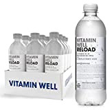 Vitamin Well - Boissons enrichies en vitamines et en minéraux goût citron, citron vert, 12x500ml (Reload)