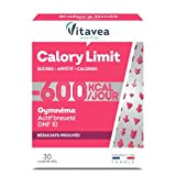 Vitavea - Calory Limit - Complément Alimentaire Minceur, Coupe Faim, Perte de Poids - Capte les Sucres, Réduit Calories et ...