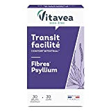 Vitavea - Complément Alimentaire Fibres Psyllium - Idéal Transit, Confort Intestinal - Psyllium et Avoine - 30 gélules - Cure ...
