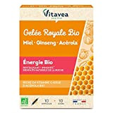 Vitavea - Complément Alimentaire Revitalisant Défenses Naturelles BIO - Gelée Royale, Ginseng, Vitamine C Acérola, Miel - Formule 100% BIO ...