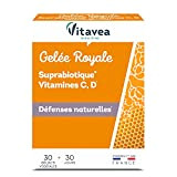 Vitavea - Gelée Royale, Suprabiotique - Complément Alimentaire Fortifiant Stimulant - Vitamine C Vitamine D - Produits de la Ruche ...