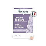 Vitavea - Levure de bière Biotine (vitamine B8) Zinc Sélénium - 550 mg 1 seule gélule/jour - Fabriqué en France ...