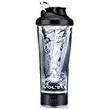 VOLTRX électrique Protéine Shaker, portable Vortex mélangeur, shaker tasse rechargeable par USB pour boissons protéinées, fabriqué avec Tritan, sans BPA, ...