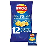 Walkers Cheese & Onion Crisps 12 x 25g