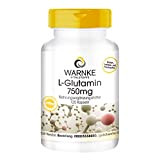 Warnke Vitalstoffe L-Glutamine 3000 mg, 120 gélules, forme libre, végétarien