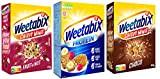 Weetabix 3 pcs. trial set Minis Fruit & Nut, Choco & Protein - Céréales pour petit déjeuner - Céréales complètes ...