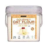 Weider Gourmet Oat Flour – Farine d’Avoine Instantanée – Goût Chocolat Blanc - Haute Teneur en Glucides – Enrichie en ...