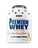 WEIDER Premium Whey Poudre de protéine de lactosérum, faible teneur en glucides avec isolat de lactosérum, fitness (Fraise-Vanilla)