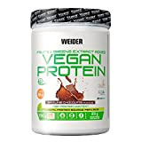 Weider Vegan Protein Powder - Goût Chocolat - protéines de pois et de riz - 100% vegan - sans gluten ...