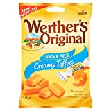 Werther's Original Sugar Free Toffee, 80 g