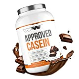 WFN Approuvé Caséine – Chocolat – Boîte de 1 kg – Protéines de caséine avec lactase – Poudre de protéines ...