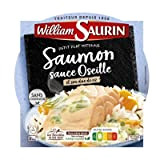 WILLIAM SAURIN - L'Assiette Saumon Sauce Oseille Et Riz Pilaf 300G - Lot De 4