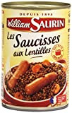 William Saurin les Saucisses aux Lentilles 420 g - Lot de 6