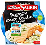 William Saurin Saumon Sauce Oseille et Riz Pilaf, 300g