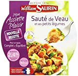 William Saurin Sauté de veau petits légumes, jus citron huile d olive - Assiette micro-onde, 280g