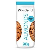 Wonderful Pistachios & Almonds- Amandes nature 200g mûries sous le soleil californien