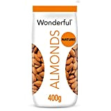 Wonderful Pistachios & Almonds - Amandes nature 400g mûries sous le soleil californien