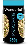 Wonderful Pistachios & Almonds- Pistaches sans sel 250g mûries sous le soleil californien