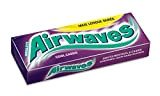 Wrigley's Airwaves Cool Cassis, Chewing-Gums Cassis Menthol, 30 Paquets de 10 Chewing-Gums